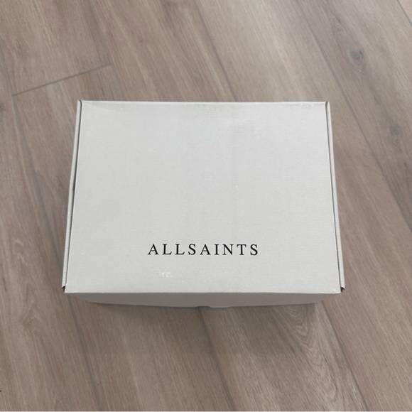 NWT All Saints Harlee Lug Sole Chelsea Boot Size 8.5 US 38.5 EUR Black Women’s - Picture 11 of 11